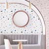 Modern Pink Terrazzo Seamless Wallpaper | Funlife®