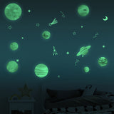 Funlife®|Glow in The Dark Stars and Planets  glowing Stickers