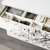 Funlife®|Tree & Bird Malm Dresser Sticker