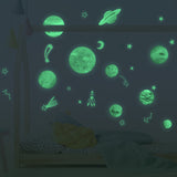 Funlife®|Glow in The Dark Stars and Planets  glowing Stickers