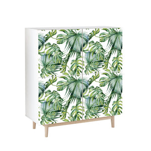 Tropical Leaves Kallax  Expedit Sticker