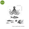 Funlife®|Kraken Sketch Tile Sticker