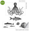 Funlife®|Kraken Sketch Tile Sticker
