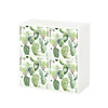 Funlife®|Tropical Flamingo Protea Kallax  Expedit Sticker