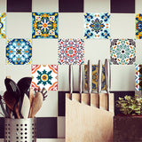 funlife Peel and Stick Thick Flat Glossy Kitchen Tile Backsplash, Self-Adhesive Wall Tile Stickers for Home Decor