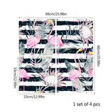 Funlife®|Tropical Flamingo Protea Kallax  Expedit Sticker