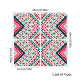 Funlife®|Indian Embroidery Textture Kallax  Expedit Sticker