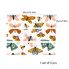 Funlife®|Hand Drawn Butterflies Malm Dresser Sticker