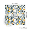 Funlife®|Watercolor Floral Pattern Kallax  Expedit Sticker