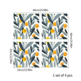 Funlife®|Watercolor Floral Pattern Kallax  Expedit Sticker