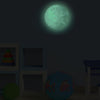 Funlife®|Glow in The Dark Moon Wall Decals, 15.7" x 15.7"  Luminous Sticker