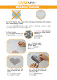 Geometric Mirror Sticker, Pack of 4, Colorful Life [TM] | Funlife®