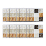Funlife®|Frosted Marble Mosaic Wall Tile Sticker