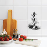 Funlife®|Sailboat Sketch Tile Sticker
