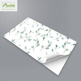 Funlife® | Nordic Watercolor Eucalyptus Tile Floor Sticker