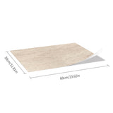 Light Rough Cream Stone Peel and Stick Backsplash | Funlife®  A QUITE PLACE[TM]