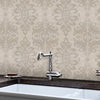 Golden Botanical Peel and Stick Backsplash | Funlife®  A QUITE PLACE[TM]