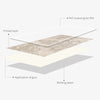 Golden Botanical Peel and Stick Backsplash | Funlife®  A QUITE PLACE[TM]