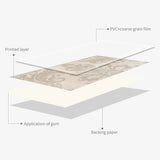 Golden Botanical Peel and Stick Backsplash | Funlife®  A QUITE PLACE[TM]