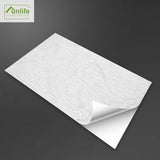 Milk White Embossing Peel and Stick Backsplash | Funlife®  A QUITE PLACE[TM]