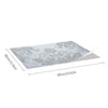 Ice Blue Recoco Botanical Peel and Stick Floor Tiles  | Funlife®  A QUITE PLACE[TM]