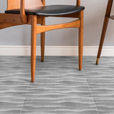 Gray Curve Desert Peel and Stick Floor Tiles | Funlife®  A QUITE PLACE[TM]