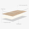 Quickstand Stone Peel and Stick Tile Stickers  | Funlife®  A QUITE PLACE[TM]