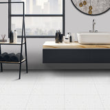 Ochre Red Terrazzo Peel and Stick Tile Stickers| Funlife®  A QUITE PLACE[TM]