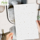 Ochre Red Terrazzo Peel and Stick Tile Stickers| Funlife®  A QUITE PLACE[TM]