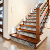 Funlife Gray Lines Stripe Stair Sticker, Peel and Stick Staircase Decals, Self-Adhesive Waterproof Stair Riser Stickers, 7.08"x39.37"