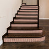 Funlife Orange Sun Flower Stripe Stair Sticker, Peel and Stick Staircase Decals, Self-Adhesive Waterproof Stair Riser Stickers, 7.08"x39.37"