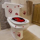 Halloween Horror Personalized Blood Fingerprint Stickers, CREEPY NIGHTMARE[TM] | Funlife®