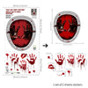 Halloween Horror Personalized Blood Fingerprint Stickers, CREEPY NIGHTMARE[TM] | Funlife®