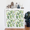 Funlife®|Tropical Flamingo Protea Kallax  Expedit Sticker