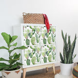 Funlife®|Tropical Flamingo Protea Kallax  Expedit Sticker