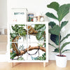 Funlife®|Watercolor Tropical Leopard Kallax  Expedit Sticker