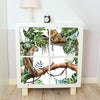 Funlife®|Watercolor Tropical Leopard Kallax  Expedit Sticker