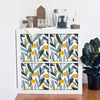 Funlife®|Watercolor Floral Pattern Kallax  Expedit Sticker
