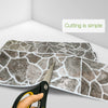 Funlife® | Natural Stone Fireplace Wall Sticker