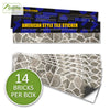Funlife® | Natural Stone Fireplace Wall Sticker