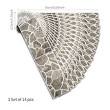 Funlife® | Natural Stone Fireplace Wall Sticker