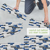 Royal Blue Marble Wall Tile Sticker, AMERICAN STYLE[TM] | Funlife®