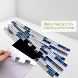 Royal Blue Marble Wall Tile Sticker, AMERICAN STYLE[TM] | Funlife®