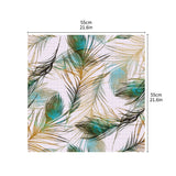 Funlife® | Peacock Feathers LACK Table Sticker
