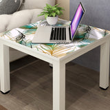 Funlife® | Peacock Feathers LACK Table Sticker