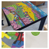 Funlife® | Peasant Painting LACK Table Sticker