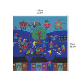 Funlife® | Peasant Painting LACK Table Sticker