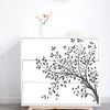 Funlife®|Tree Branches Silhouette Malm Dresser Sticker