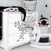 Funlife®|Tree Branches Silhouette Malm Dresser Sticker