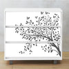 Funlife®|Tree Branches Silhouette Malm Dresser Sticker